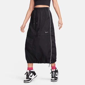 Spódnica damska z tkaniny Nike Sportswear - Czerń