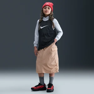 Spódnica dla dużych dzieci (dziewcząt) Nike Sportswear - Brązowy