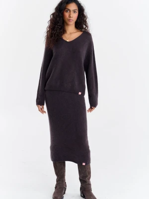 Spódnica dzianinowa Espresso Bloom ONE SIZE