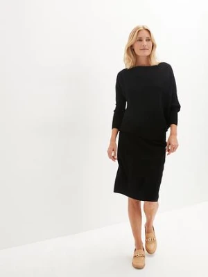 Spódnica dzianinowa z miękkiej mieszanki wiskozy bonprix