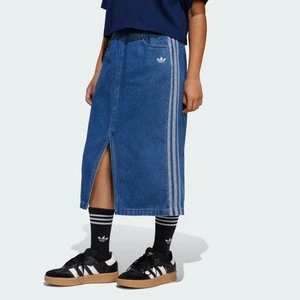 Spódnica dżinsowa Adidas Medium Blue Denim