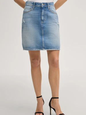 Spódnica dżinsowa Rosalie z jasnoniebieskiego denimu Joop