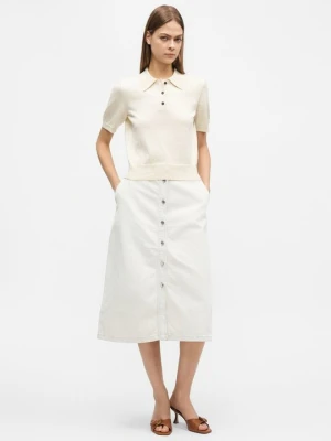 Spódnica jeansowa A.p.c. niebieski