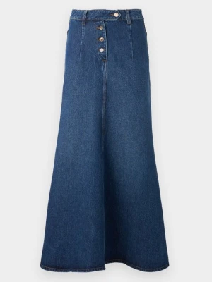 Spódnica jeansowa A.W.A.K.E. MODE niebieski denim