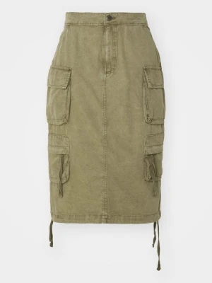 Spódnica jeansowa Alpha Industries oliwkowy