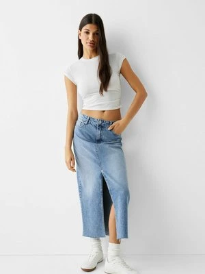 Spódnica jeansowa Bershka