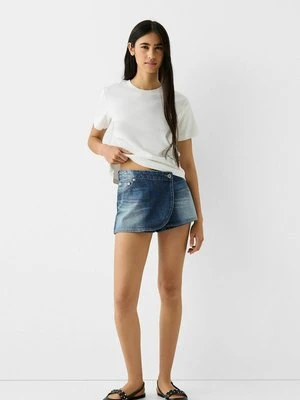 Spódnica jeansowa Bershka