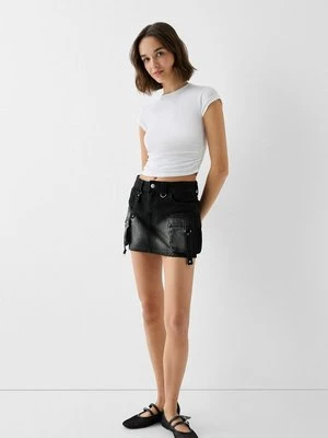 Spódnica jeansowa Bershka