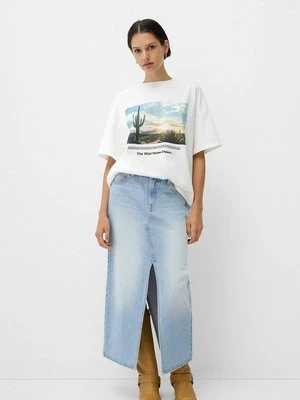 Spódnica jeansowa Bershka