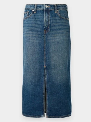 Spódnica jeansowa GAP niebieski denim