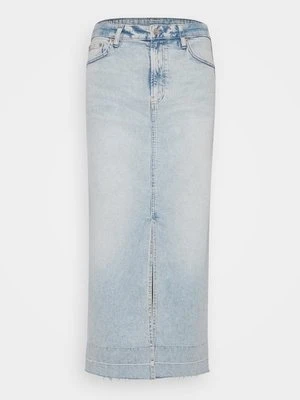 Spódnica jeansowa GAP jasnoniebieski denim