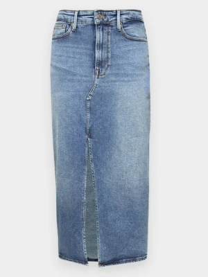 Spódnica jeansowa Good American jasnoniebieski denim