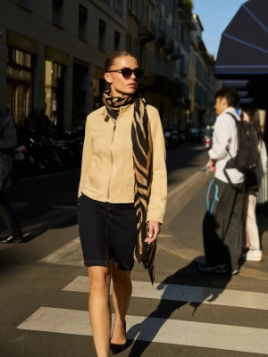 Spódnica jeansowa granatowa Moodo