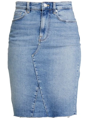 Spódnica jeansowa Guess niebieski denim