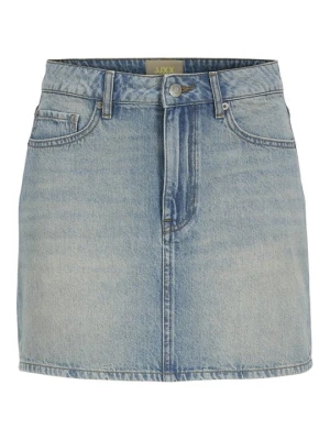 Spódnica jeansowa JJXX jasnoniebieski denim