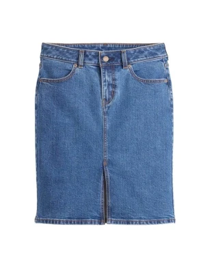 Spódnica jeansowa Levi's niebieski denim