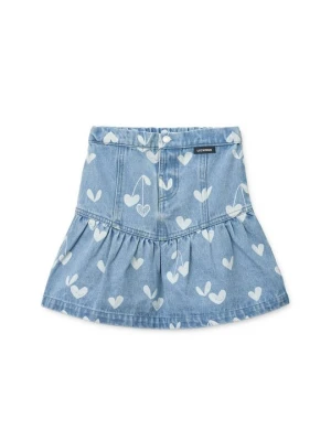 Spódnica jeansowa Liewood niebieski denim