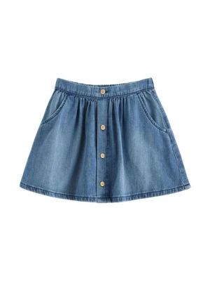 Spódnica jeansowa Lindex niebieski denim