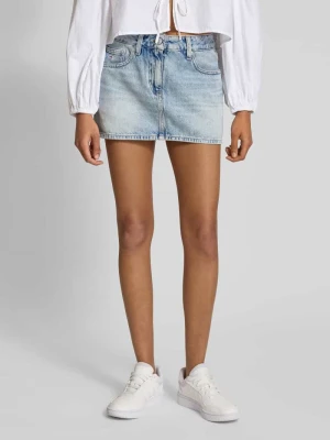 Spódnica jeansowa micro mini z mieszanki bawełny i lyocellu Tommy Jeans