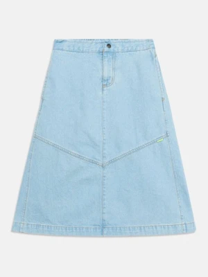 Spódnica jeansowa Nike niebieski