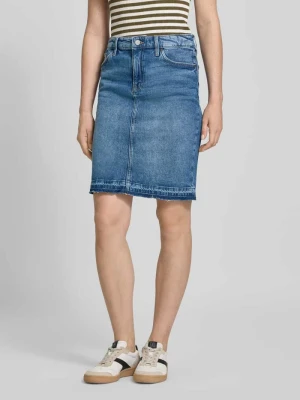 Spódnica jeansowa o dopasowanym kroju z mieszanki bawełny i elastanu s.Oliver RED LABEL