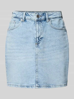 Spódnica jeansowa o kroju regular fit z mieszanki bawełny model 'TESSA' Vero Moda