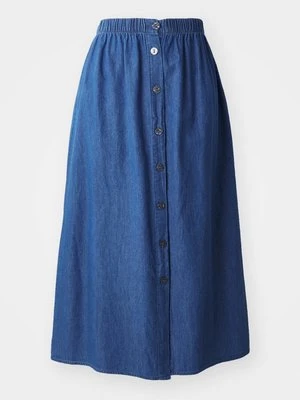 Spódnica jeansowa Only niebieski denim