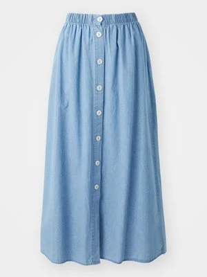 Spódnica jeansowa Only jasnoniebieski denim