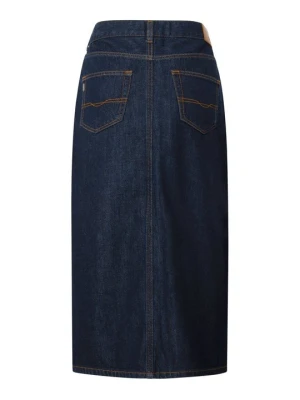Spódnica jeansowa Pepe Jeans ciemnoniebieski