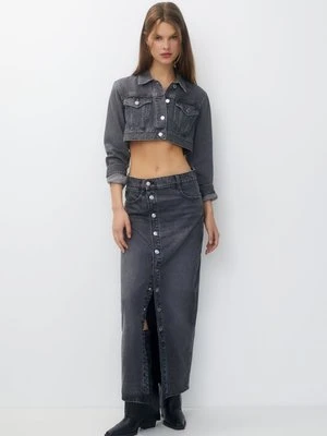 Spódnica jeansowa PULL&BEAR
