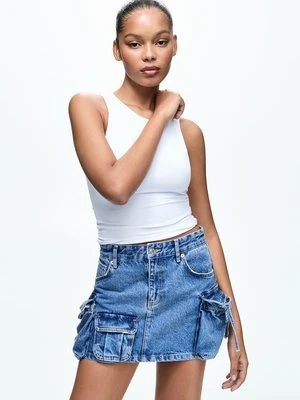 Spódnica jeansowa PULL&BEAR