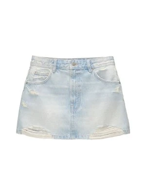 Spódnica jeansowa PULL&BEAR