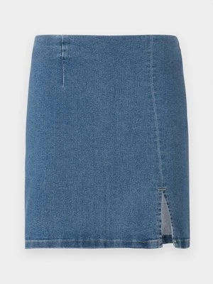 Spódnica jeansowa Vero Moda niebieski denim