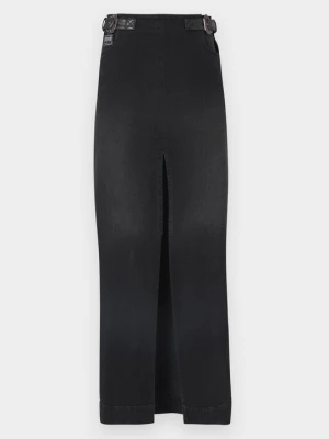 Spódnica jeansowa Versace Jeans Couture czarny
