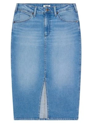Spódnica jeansowa Wrangler niebieski denim