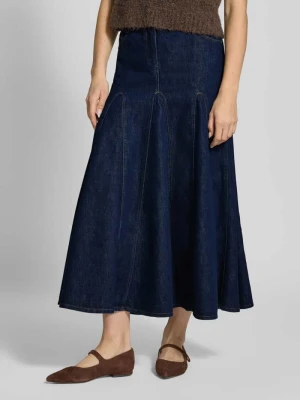 Spódnica jeansowa z 5 kieszeniami LUISA CERANO