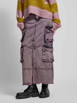 Spódnica jeansowa z 5 kieszeniami model ‘VORTEX’ The Ragged Priest