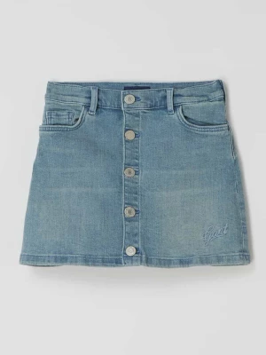 Spódnica jeansowa z dodatkiem streczu Gant