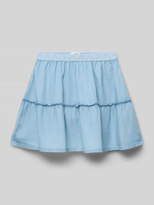 Spódnica jeansowa z elastycznym pasem model ‘MIA’ name it