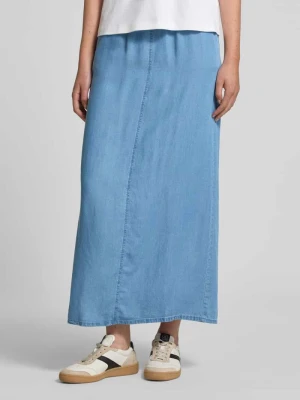 Spódnica jeansowa z lyocellu o lejącym kroju model ‘FLEUR’ Vero Moda