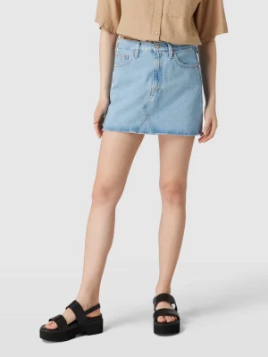 Spódnica jeansowa z ozdobnymi szwami model ‘IZZIE’ Tommy Jeans