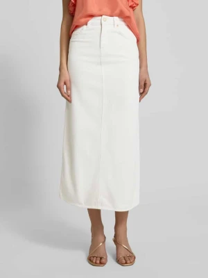 Spódnica jeansowa z rozcięciem model ‘Hobbit’ Essentiel Antwerp