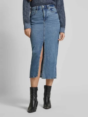 Spódnica jeansowa z rozcięciem model ‘JAF’ Vila