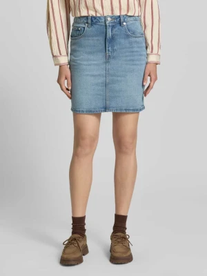 Spódnica jeansowa z wpuszczanymi kieszeniami Gant