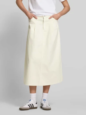 Spódnica jeansowa z zakładkami w pasie Jake*s Casual