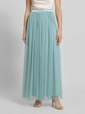 Spódnica koktajlowa z elastycznym pasem Lace & Beads