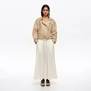 Spódnica litera A guziki kość słoniowa BIMBA Y LOLA