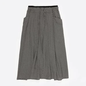 Spódnica litera A krata czarna BIMBA Y LOLA