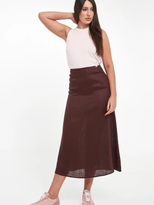 Spódnica lniana Beth ECOALF