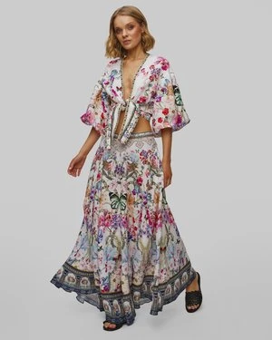 Spódnica Lniana Damska Camilla Monserrate Magic Maxi Circle